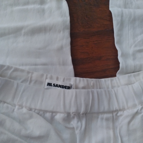 Jil Sander White Linen Pants (38) - Picture 15 of 15